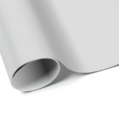 Minimalistische moderne lichtgrijs cadeaupapier (Rol Hoek)