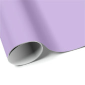 Minimalistische moderne lila cadeaupapier (Rol Hoek)