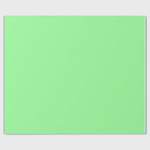 Minimalistische moderne mintgroene cadeaupapier (Vlak)