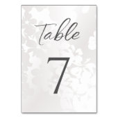 Minimalistische moderne monochrome bruiloft kaart (Voorkant)