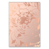 Minimalistische moderne monochrome bruiloft kaart (Achterkant)