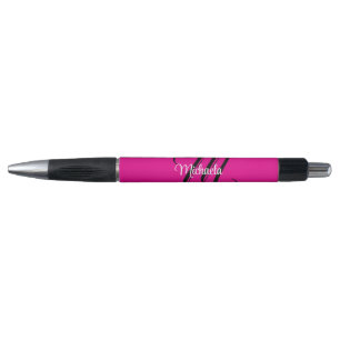 Minimalistische moderne monogram initiaal naam hot pen