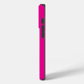 Minimalistische moderne monogram initiële naam hee Case-Mate iPhone case (Achterkant / Links)