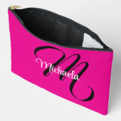 Minimalistische moderne monogram initiële naam hee etui (Open)