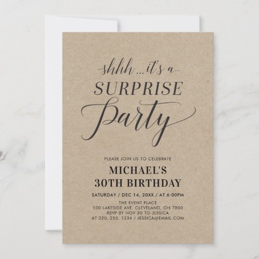 Minimalistische moderne onderneming, 30e verjaarda kaart (Voorkant)