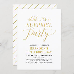 Minimalistische moderne onderneming 50e verjaardag kaart