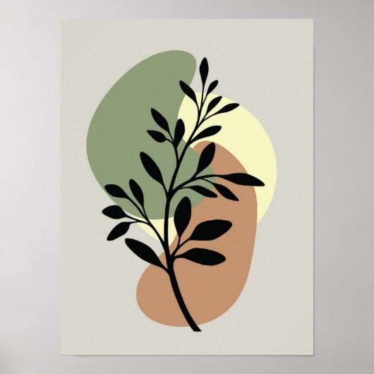 Minimalistische moderne poster (Voorkant)