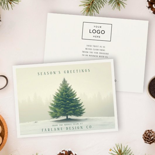 Minimalistische moderne professionele eenvoudige K Feestdagenkaart