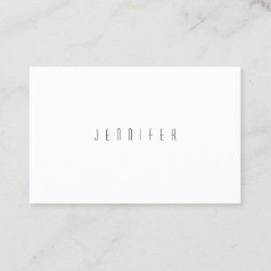 Minimalistische Moderne Professionele Template Ele Visitekaartje