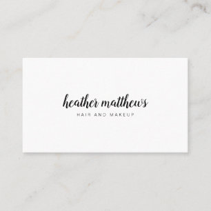 Minimalistische Moderne Professionele Van letters Visitekaartje