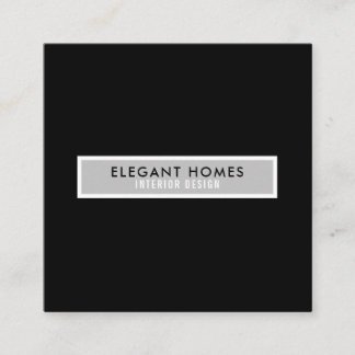 Minimalistische Moderne Professionele Vierhoek Vierkante Visitekaartje