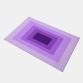 Minimalistische moderne rechthoek geometrische Paa Deurmat (Schuin)