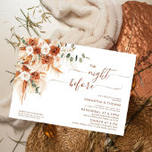 Minimalistische moderne repetitie diner avond voor kaart