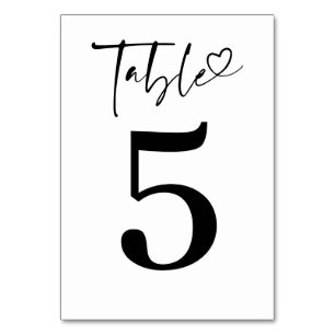 Minimalistische moderne romantische elegante wit kaart