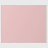 Minimalistische moderne roze tint cadeaupapier (Vlak)