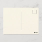 Minimalistische moderne salie en crème Save the Da Briefkaart (Achterkant)