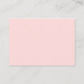 Minimalistische moderne script bruiloft website Ka Visitekaartje (Achterkant)
