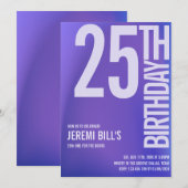 Minimalistische moderne stijlvolle felle kleur kaart (Voorkant / Achterkant)