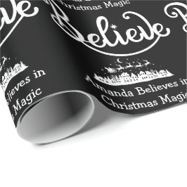 Minimalistische moderne stijlvolle gepersonaliseer cadeaupapier