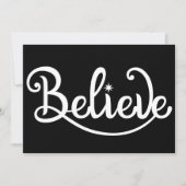 Minimalistische moderne stijlvolle gepersonaliseer feestdagenkaart (Voorkant)