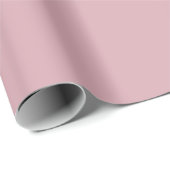 Minimalistische Moderne Stof Roze Cadeaupapier (Rol Hoek)