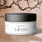 Minimalistische moderne suiker scrub lotion 4 oz 1