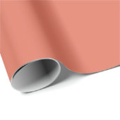 Minimalistische moderne terracotta cadeaupapier (Rol Hoek)