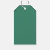 Minimalistische moderne trouw-hartelijkdank-cadeau cadeaulabel (Achterkant)