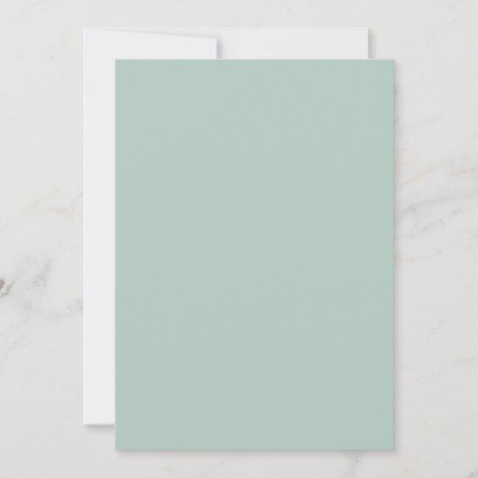 Minimalistische moderne trouwuitnodiging kaart (Voorkant)