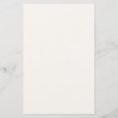 Minimalistische moderne typografie bruiloft menu K (Achterkant)