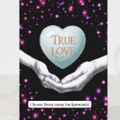 Minimalistische moderne valentijnskaart voor hem o kaart