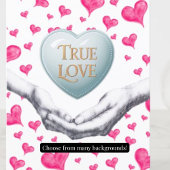 Minimalistische moderne valentijnskaart voor hem o kaart