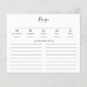 Minimalistische moderne Vrijgezellenfeest Invoegen (Voorkant)