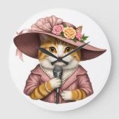 Minimalistische moderne wandklok – Stijlvol interi (Voorkant)