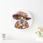 Minimalistische moderne wandklok – Stijlvol interi (Huis)