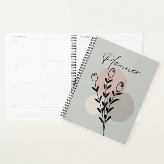 Minimalistische moderne, Wedding Planner 36 (Display)