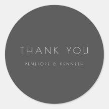 Minimalistische Moderne Zwarte Eenvoudige Trouw Tr