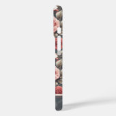 Minimalistische Moeder Cadeau Roos Bloem Naam Case-Mate iPhone Case (Achterkant / Links)