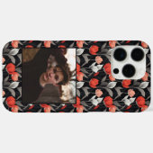 Minimalistische moeder cadeau tulp op maat  Case-Mate iPhone case (Achterkant (horizontaal))
