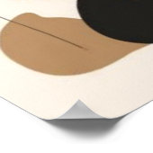 Minimalistische Moederdschap Muurkunst | Abstracte Poster (Hoek)
