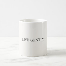 Minimalistische mok met zachte esthetische quote '