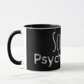 Minimalistische Mok van het Ontwerp van de psychol (Links)