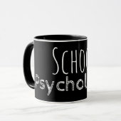 Minimalistische Mok van het Ontwerp van de psychol (Voorkant links)