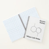 Minimalistische Moleculaire Binding | Verfijnde We Notitieboek (Binnen)