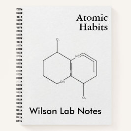 Minimalistische Moleculaire Binding | Verfijnde We Notitieboek