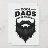 Minimalistische monochromatische Vaderdag Kaart (Voorkant)