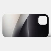Minimalistische Monochrome Flow Hoestbeschermer - Case-Mate iPhone Case (Achterkant (horizontaal))