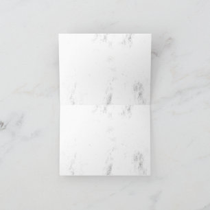 Minimalistische monochrome grunge textuur bedankkaart