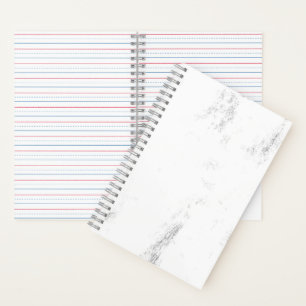 Minimalistische monochrome grunge textuur notitieboek