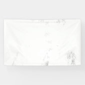 Minimalistische monochrome grunge textuur spandoek (Horizontaal)